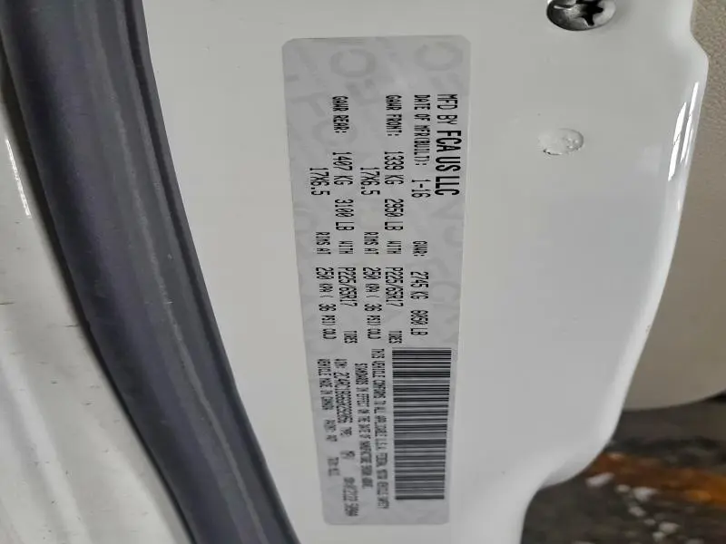 2016 CHRYSLER TOWN & COUNTRY TOURING  