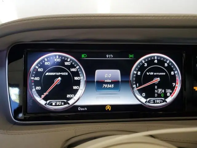 2015 MERCEDES-BENZ S 63 AMG  