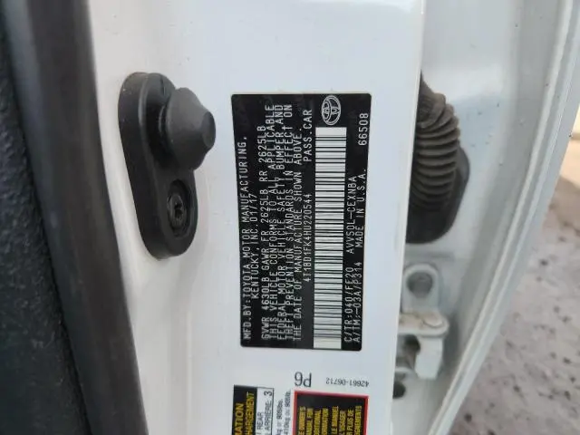 2017 TOYOTA CAMRY HYBRID  