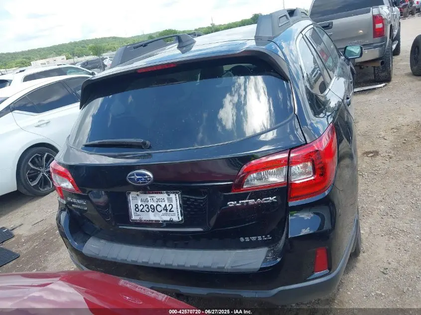 2016 SUBARU OUTBACK 2.5I LIMITED