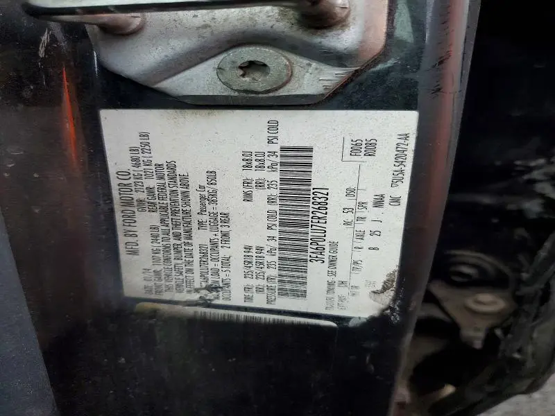 2014 FORD FUSION SE HYBRID  