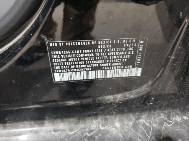 2013 VOLKSWAGEN JETTA TDI  
