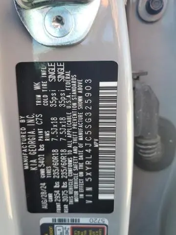 2025 KIA SORENTO S  