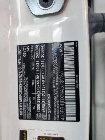 2022 MERCEDES-BENZ GLE 350  