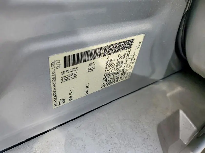 2018 NISSAN MAXIMA 3.5 SV  