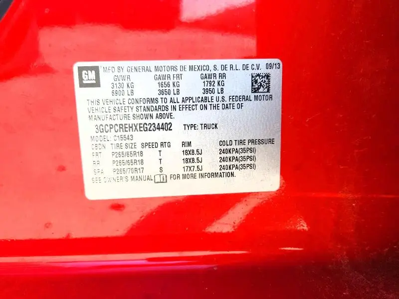 2014 CHEVROLET SILVERADO C1500 LT  