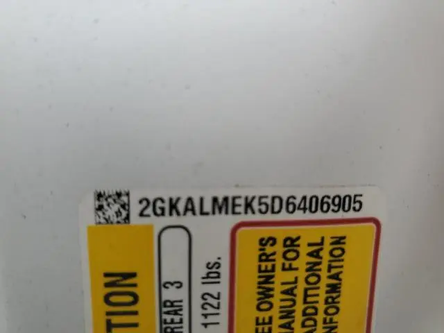 2013 GMC TERRAIN SLE  