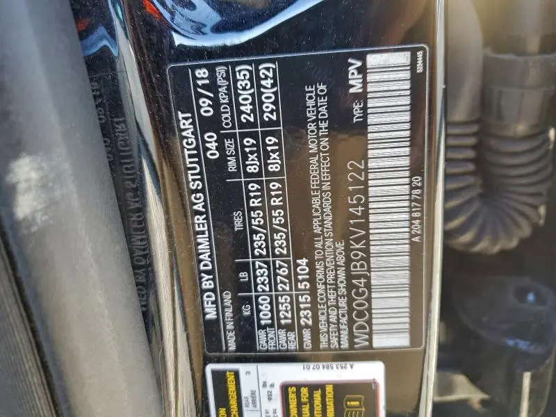 2019 MERCEDES-BENZ GLC 300  