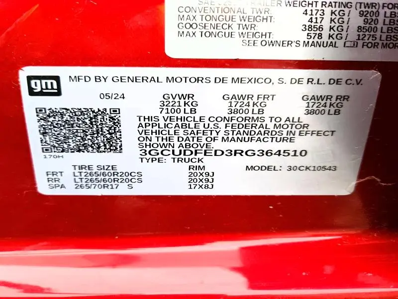 2024 CHEVROLET SILVERADO K1500 LT TRAIL BOSS  
