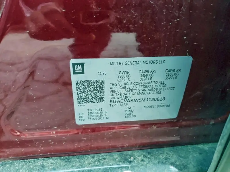 2021 BUICK ENCLAVE ESSENCE  