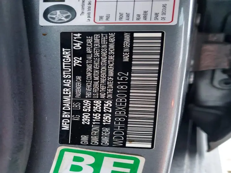 2014 MERCEDES-BENZ E 350 4MATIC  