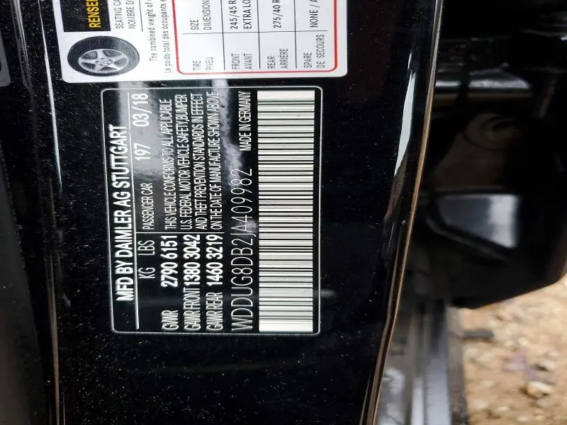 2018 MERCEDES-BENZ S 560  