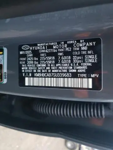 2025 HYUNDAI KONA SEL  