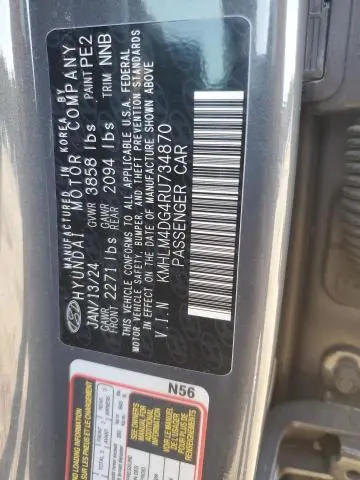 2024 HYUNDAI ELANTRA SEL  