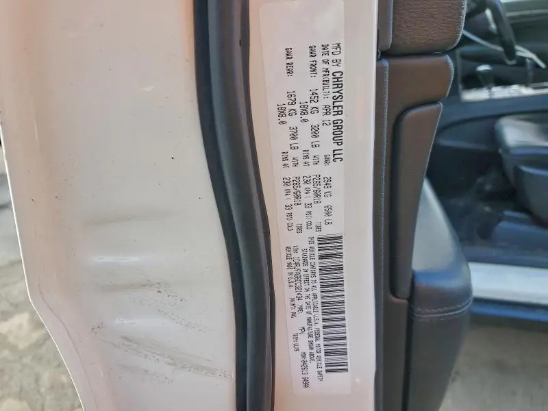 2012 JEEP GRAND CHEROKEE LAREDO  