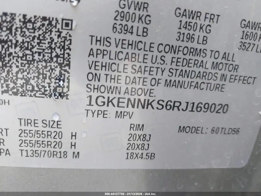 2024 GMC ACADIA UPLEVEL