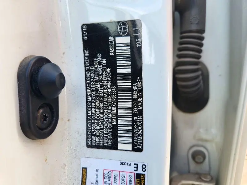 2018 TOYOTA C-HR XLE PREMIUM  