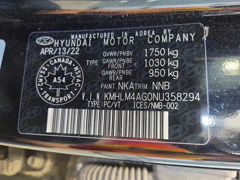 2022 HYUNDAI ELANTRA SEL  