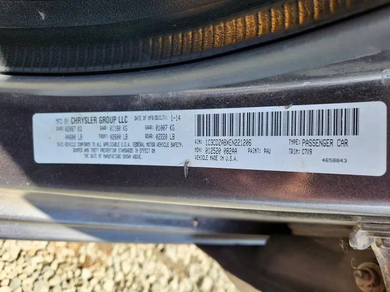 2014 DODGE AVENGER SE  