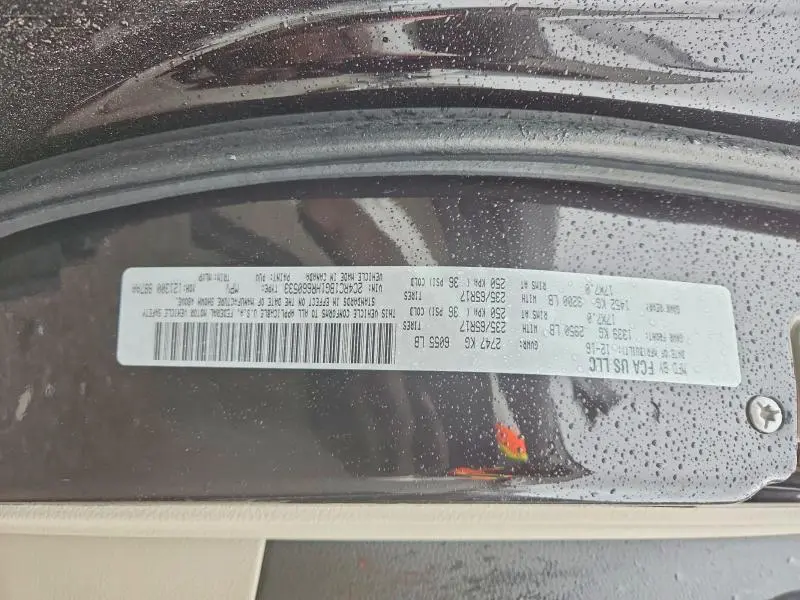 2017 CHRYSLER PACIFICA TOURING L  