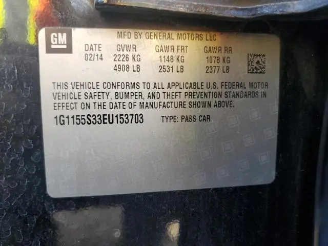 2014 CHEVROLET IMPALA LTZ  