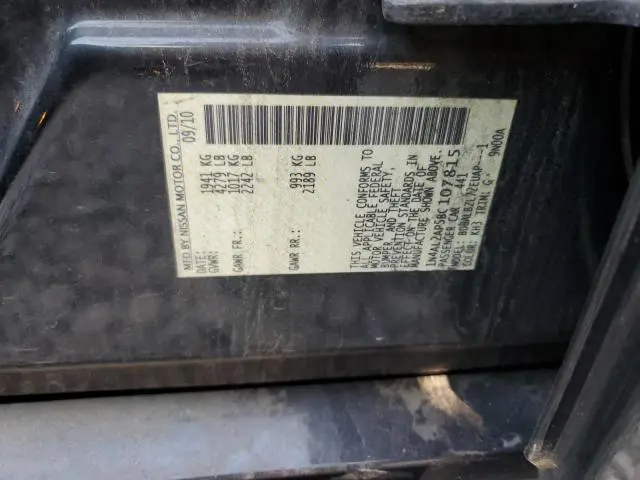 2011 NISSAN ALTIMA BASE  