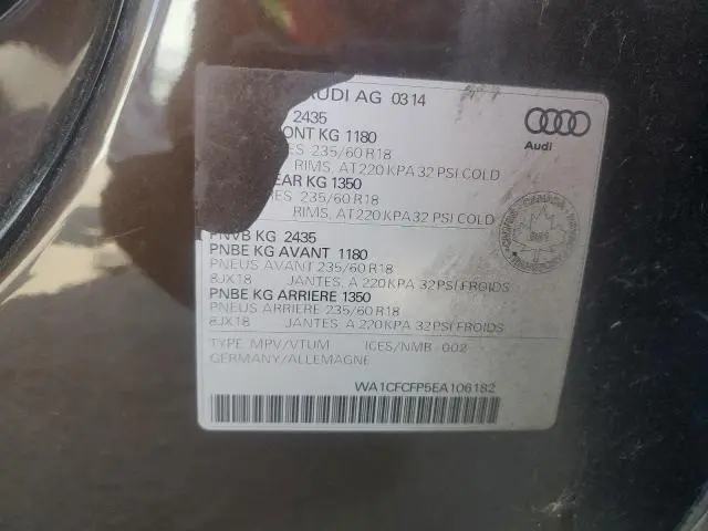 2014 AUDI Q5 PREMIUM  