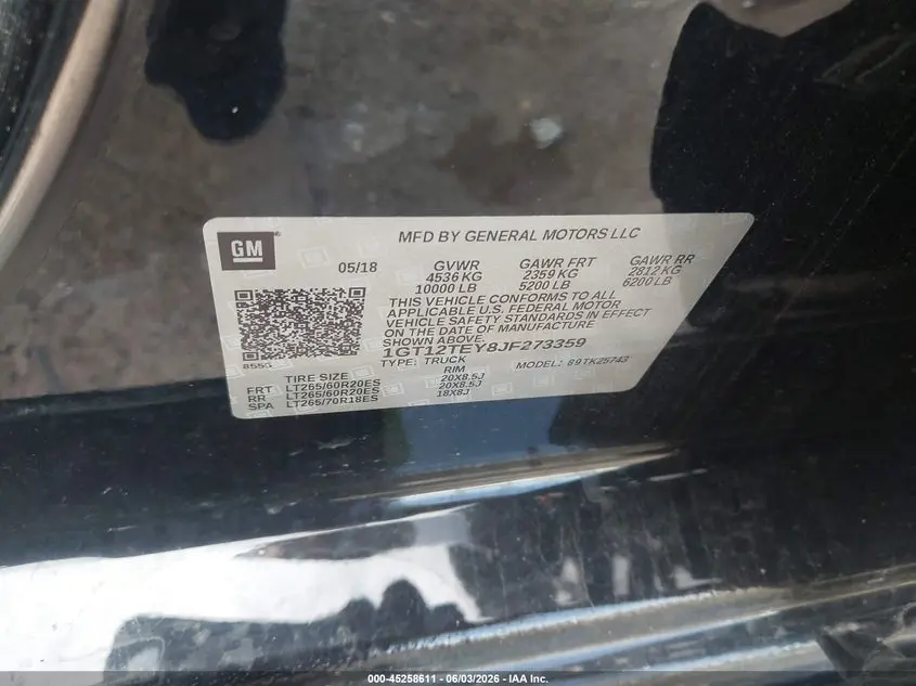 2018 GMC SIERRA 2500HD SLT