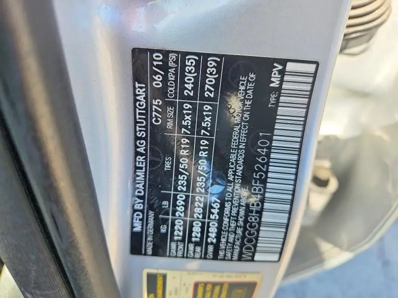 2011 MERCEDES-BENZ GLK 350 4MATIC  
