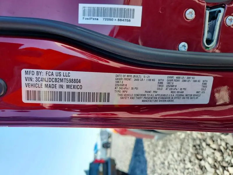 2021 JEEP COMPASS LIMITED  