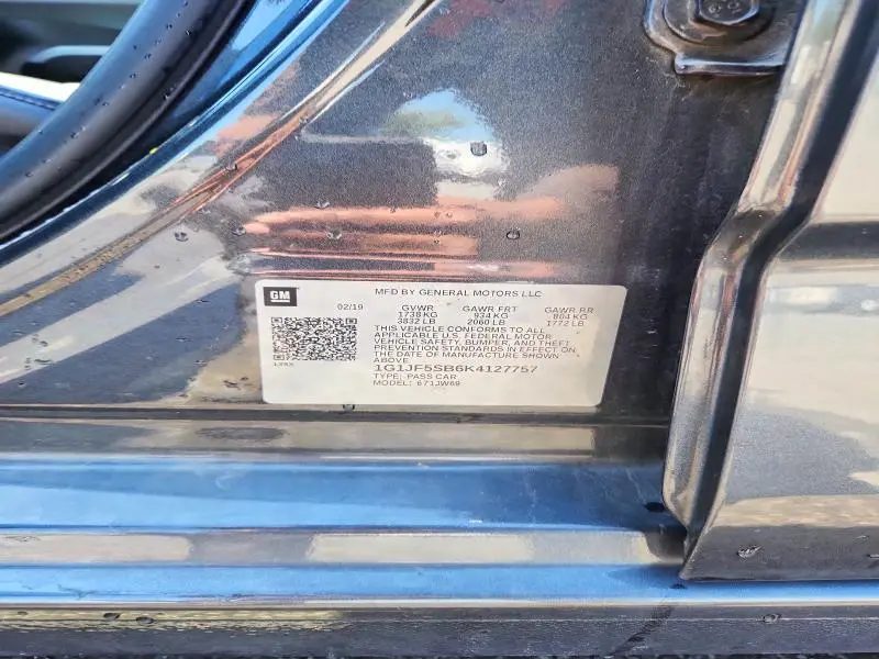 2019 CHEVROLET SONIC PREMIER  