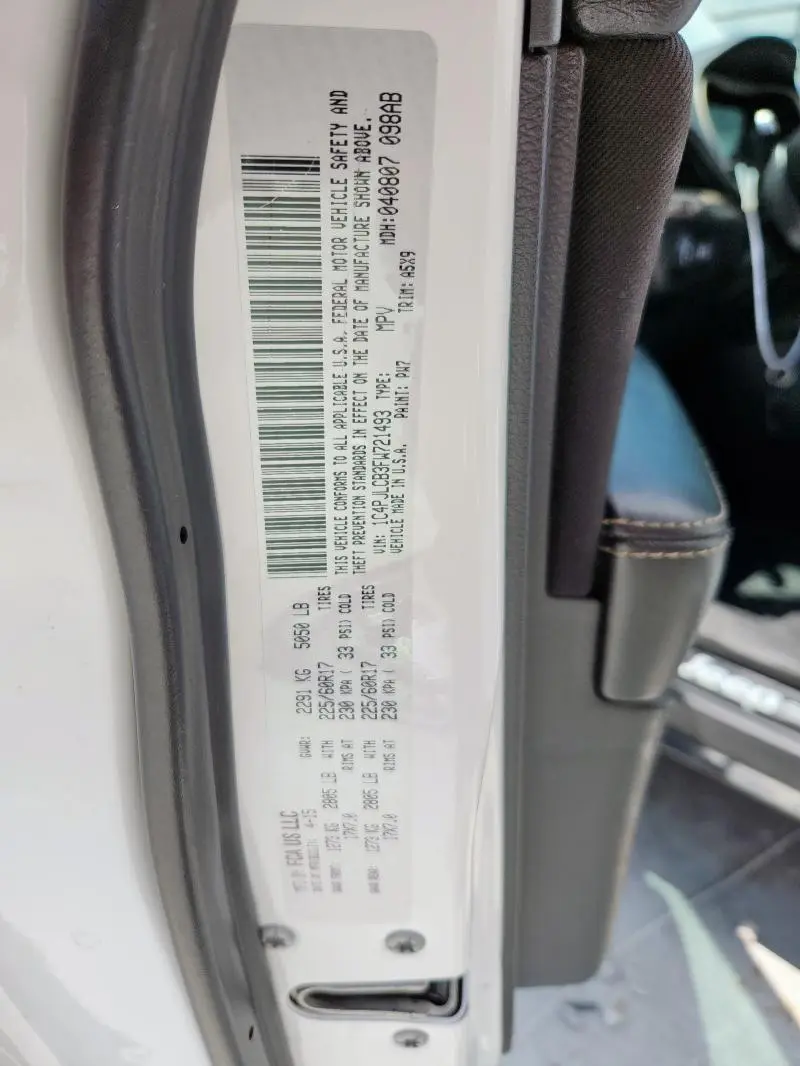 2015 JEEP CHEROKEE LATITUDE  