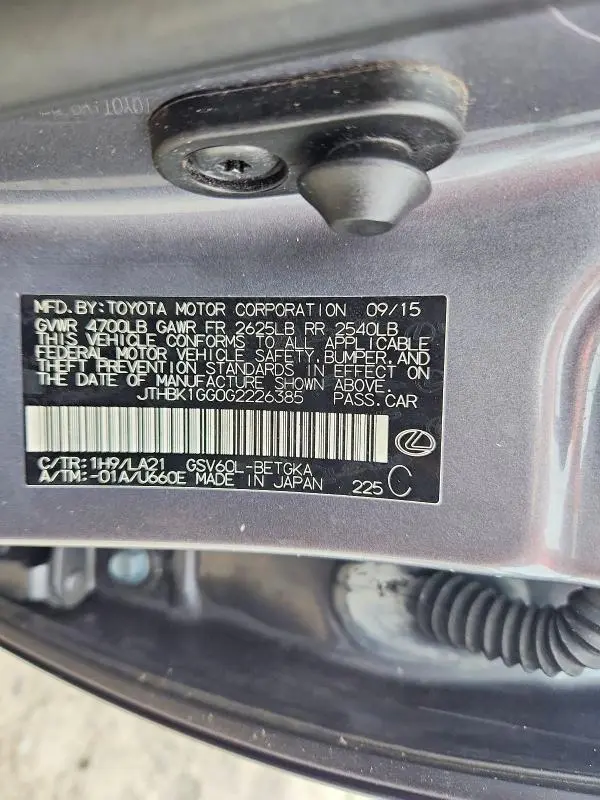 2016 LEXUS ES 350  