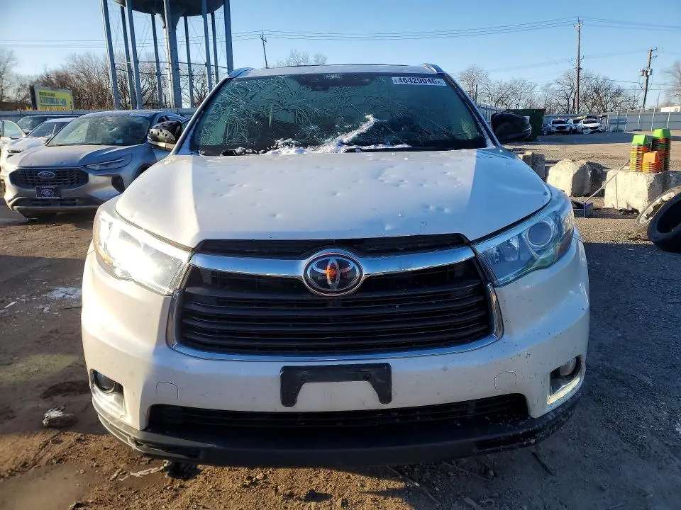 2016 TOYOTA HIGHLANDER LIMITED PLATINUM  