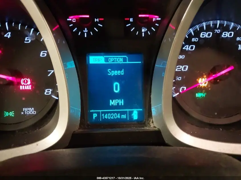 2014 CHEVROLET EQUINOX 2LT