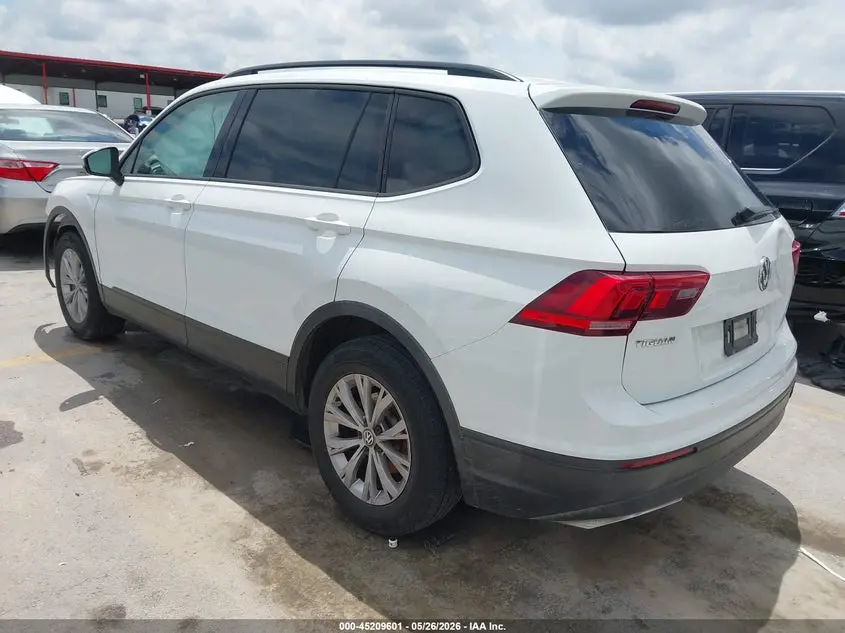 2018 VOLKSWAGEN TIGUAN 2.0T S