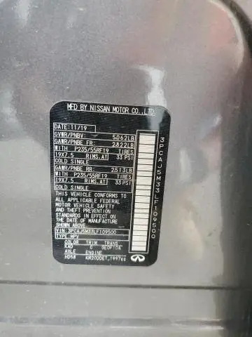 2020 INFINITI QX50 PURE  