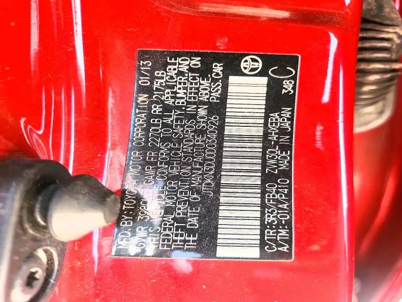 2013 TOYOTA PRIUS THREE  