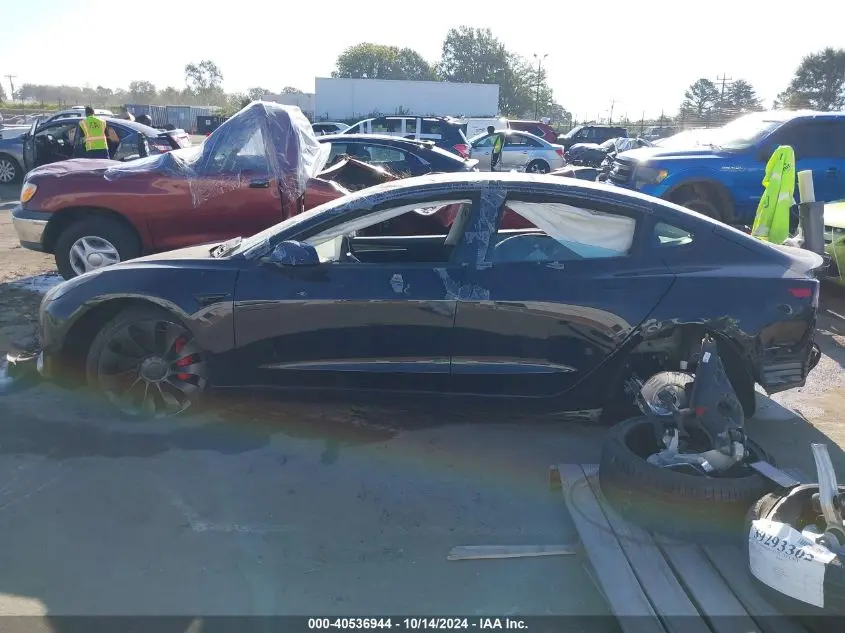 2022 TESLA MODEL 3 PERFORMANCE DUAL MOTOR ALL-WHEEL DRIVE