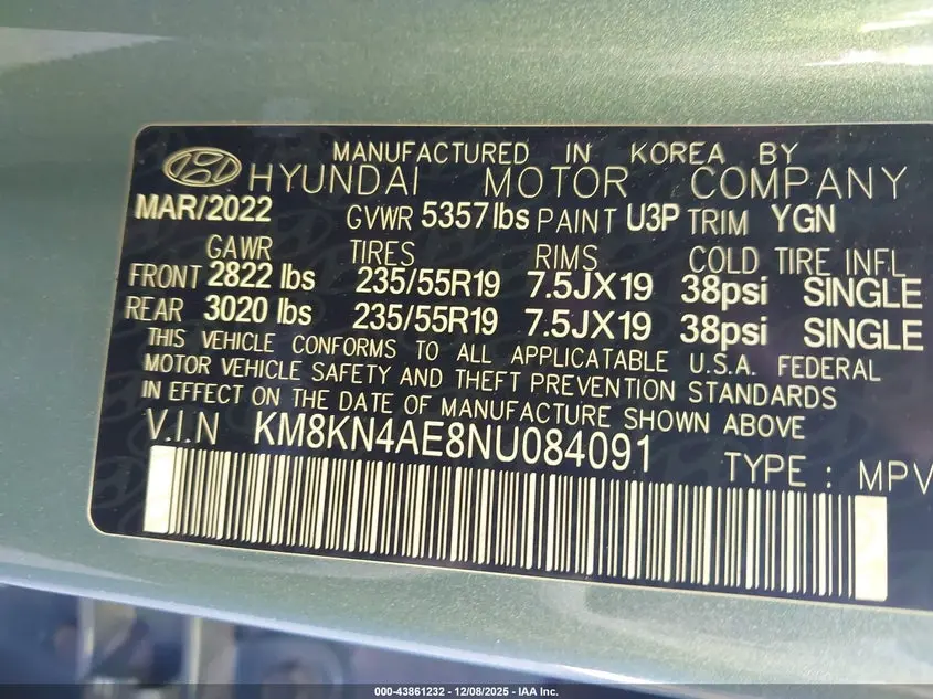 2022 HYUNDAI IONIQ 5 SEL