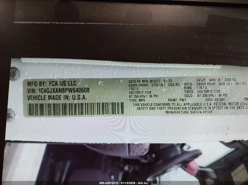 2023 JEEP WRANGLER 2-DOOR SPORT 4X4