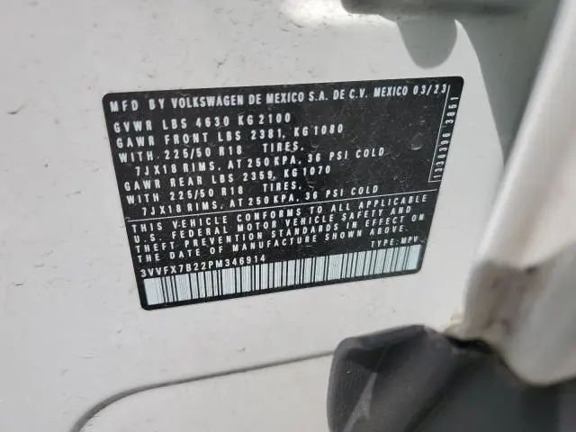 2023 VOLKSWAGEN TAOS S  