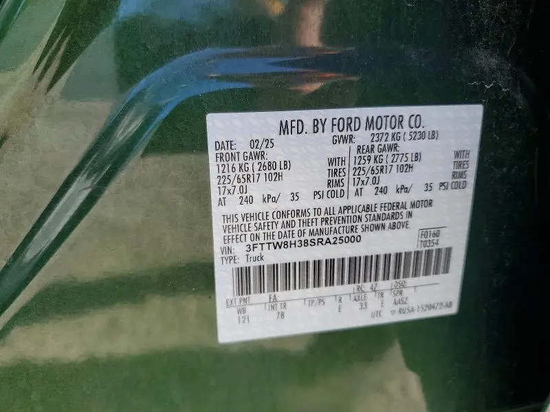 2025 FORD MAVERICK XLT  