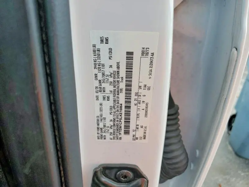 2020 FORD F150 SUPERCREW  