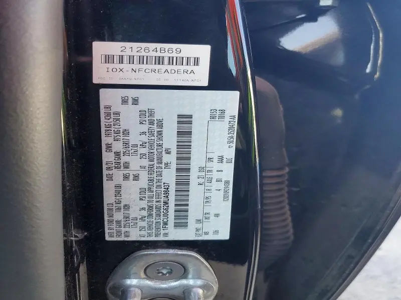2021 FORD ESCAPE   
