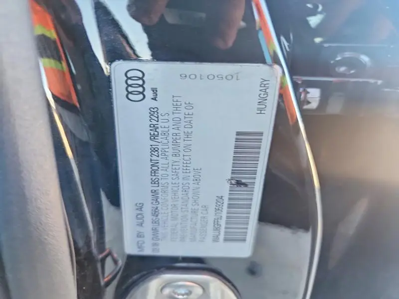 2018 AUDI A3 PREMIUM PLUS  