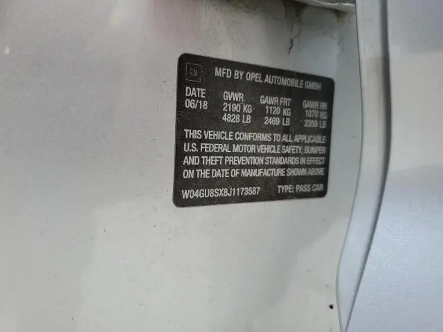 2018 BUICK REGAL TOURX PREFERRED  