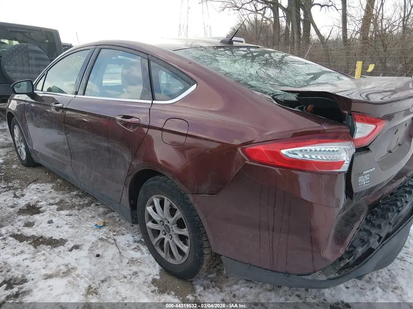 2016 FORD FUSION S