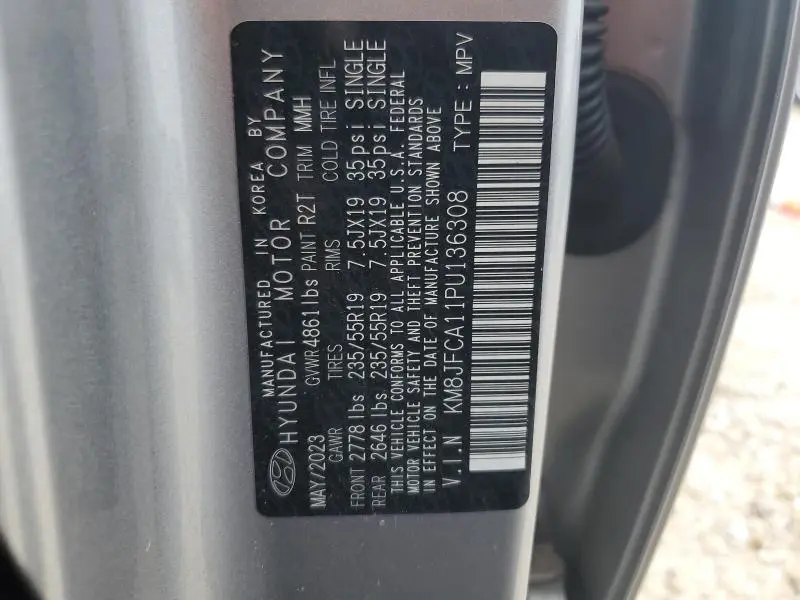 2023 HYUNDAI TUCSON SEL CONVENIENCE  