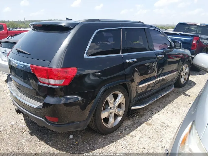 2012 JEEP GRAND CHEROKEE OVERLAND